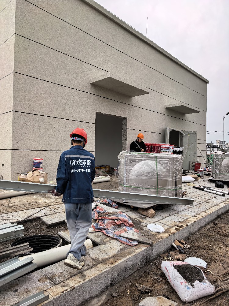 匠心筑安 精耕水务｜俞欧环保全力推进安顺市安顺管理分中心综合楼水箱安装工程